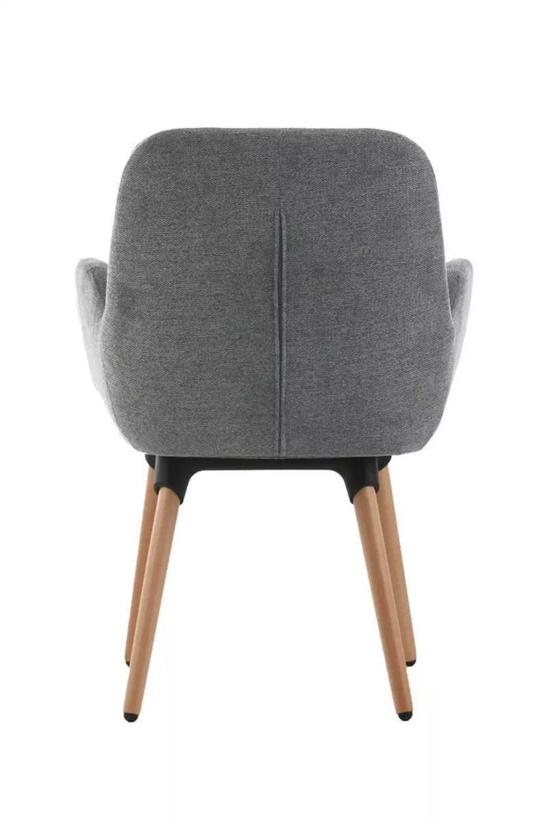 Lot de 2 fauteuils Shino - pieds bois
