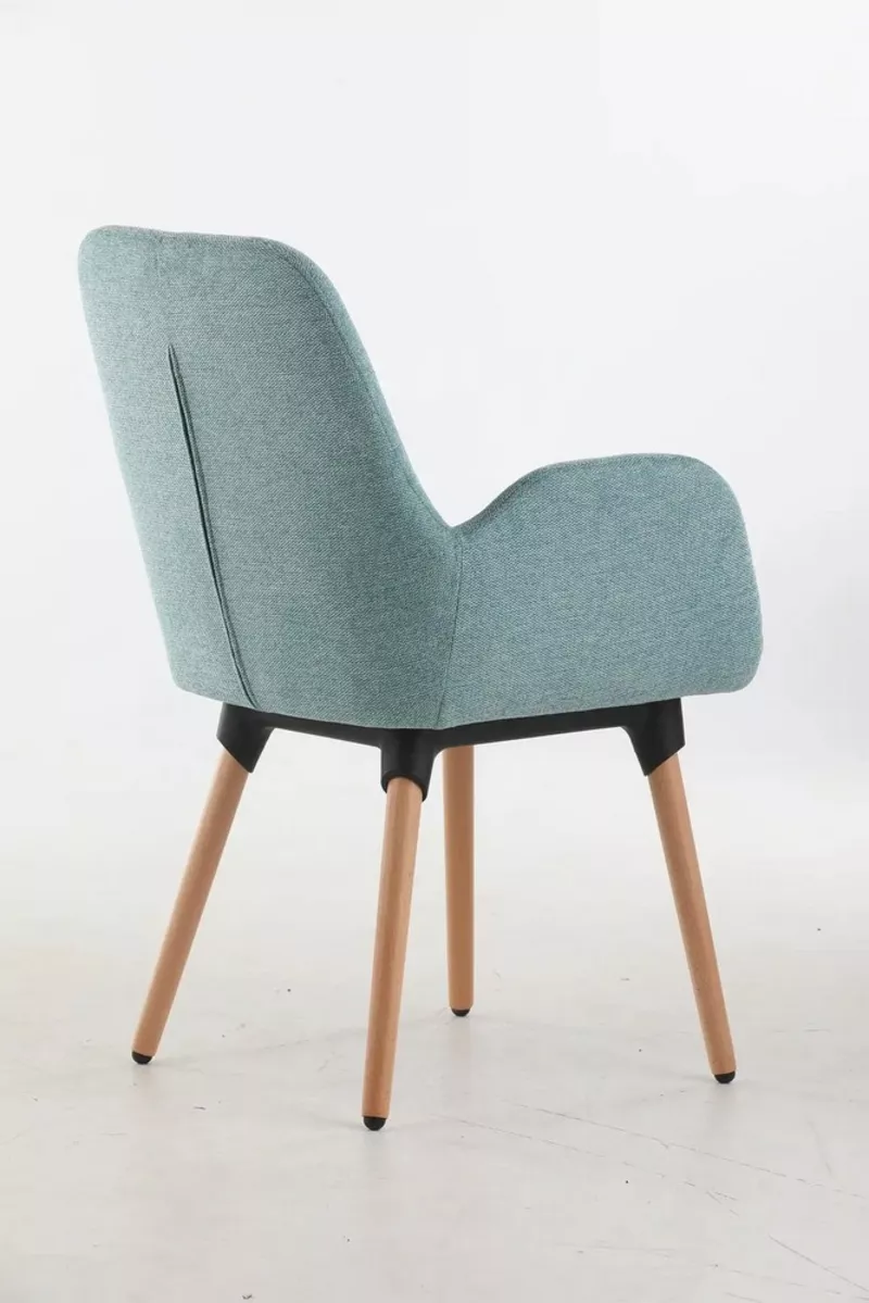Lot de 2 fauteuils Shino - pieds bois