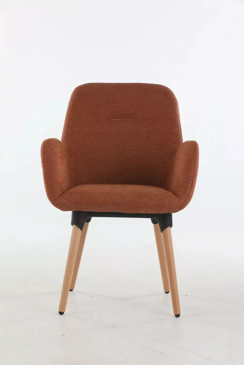 Lot de 2 fauteuils Shino - pieds bois
