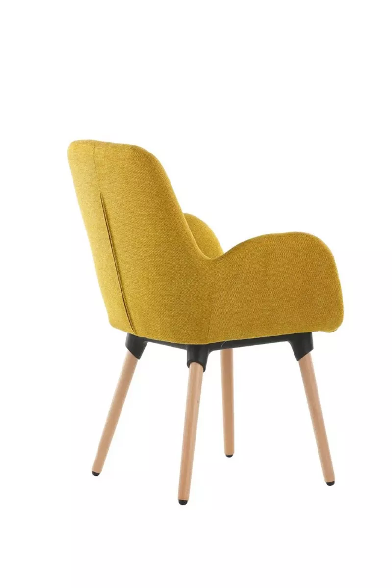 Lot de 2 fauteuils Shino - pieds bois
