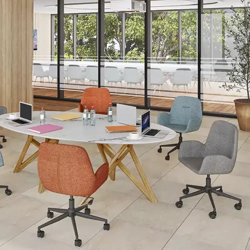 Lot de 2 fauteuils Shino - Roulettes