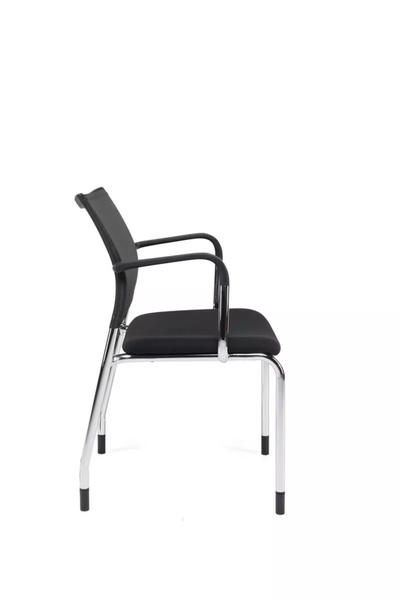 Si&egrave;ge visiteur LINE Maille-P : &Eacute;l&eacute;gance r&eacute;sille et confort professionnel Monsieur Bureau