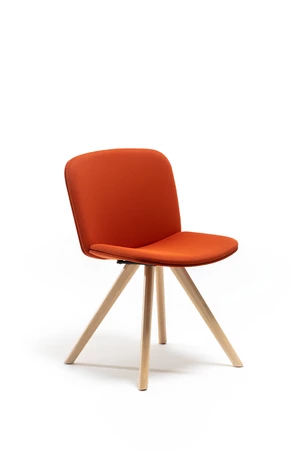 Siège visiteur réunion Libra Pieds bois