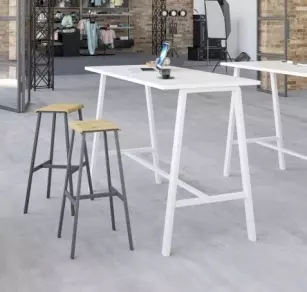 Lot de 2 tabourets hauts Indus