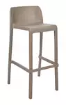Tabouret de Bar Professionnel Haut Leus – Extérieur, Polypropylène Renforcé Anti-UV
