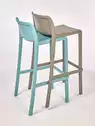 Tabouret de Bar Professionnel Haut Leus – Extérieur, Polypropylène Renforcé Anti-UV
