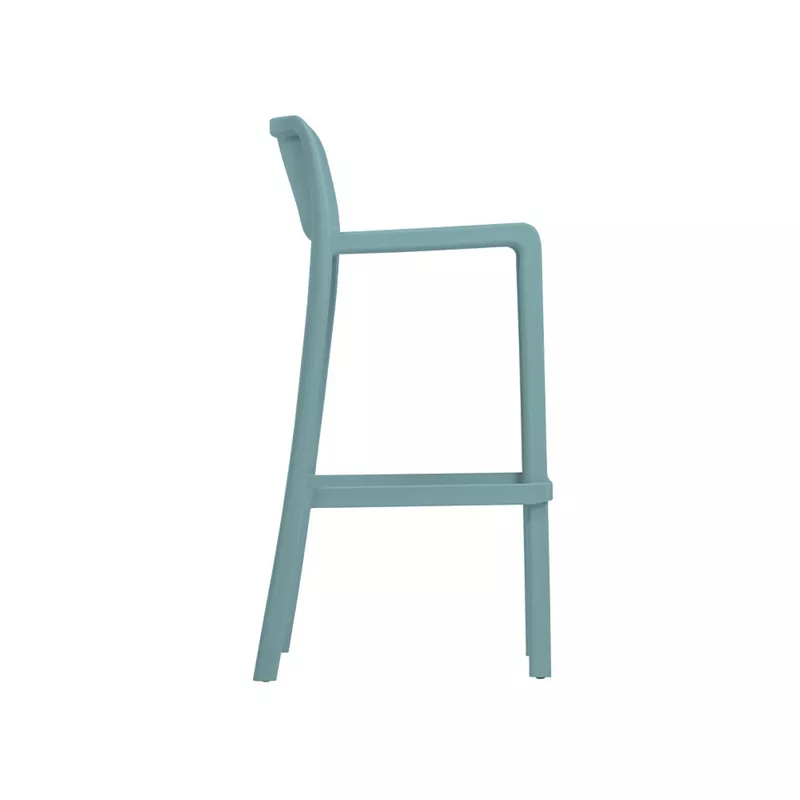 Tabouret de Bar Professionnel Haut Leus – Extérieur, Polypropylène Renforcé Anti-UV