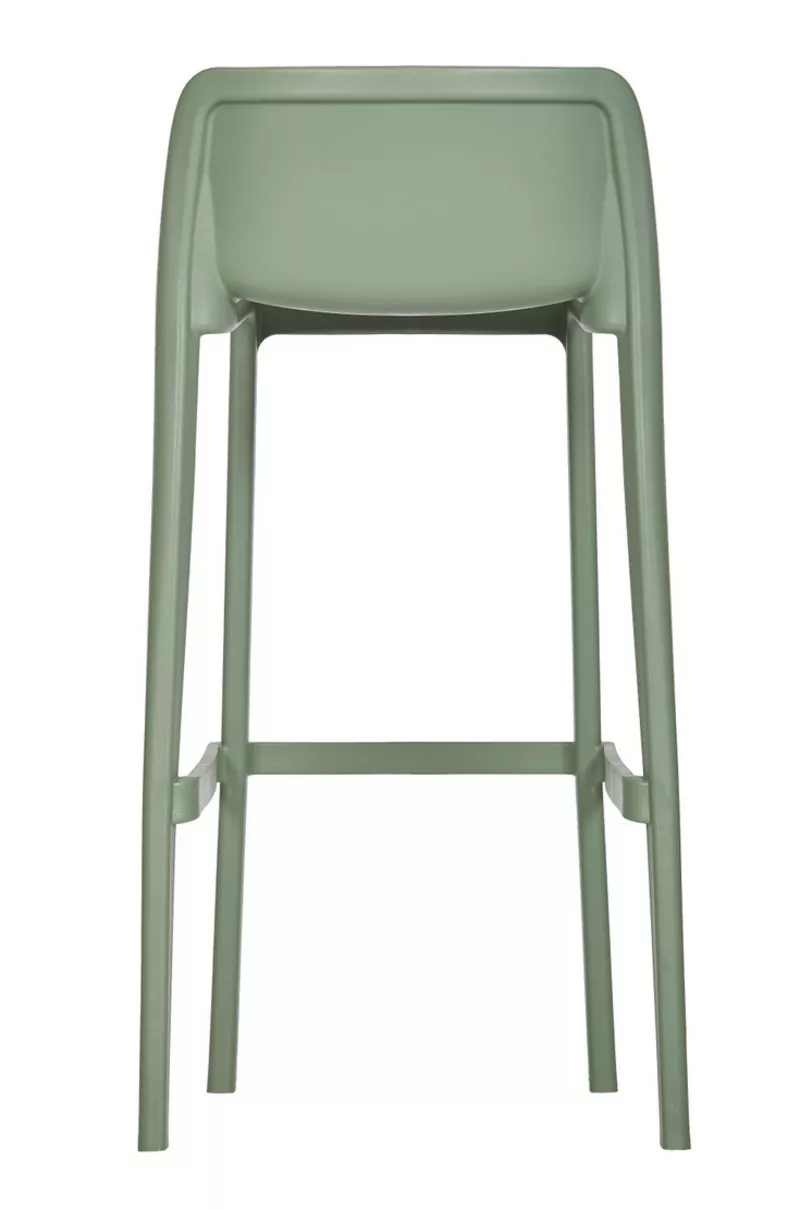 Tabouret de Bar Professionnel Haut Leus – Extérieur, Polypropylène Renforcé Anti-UV