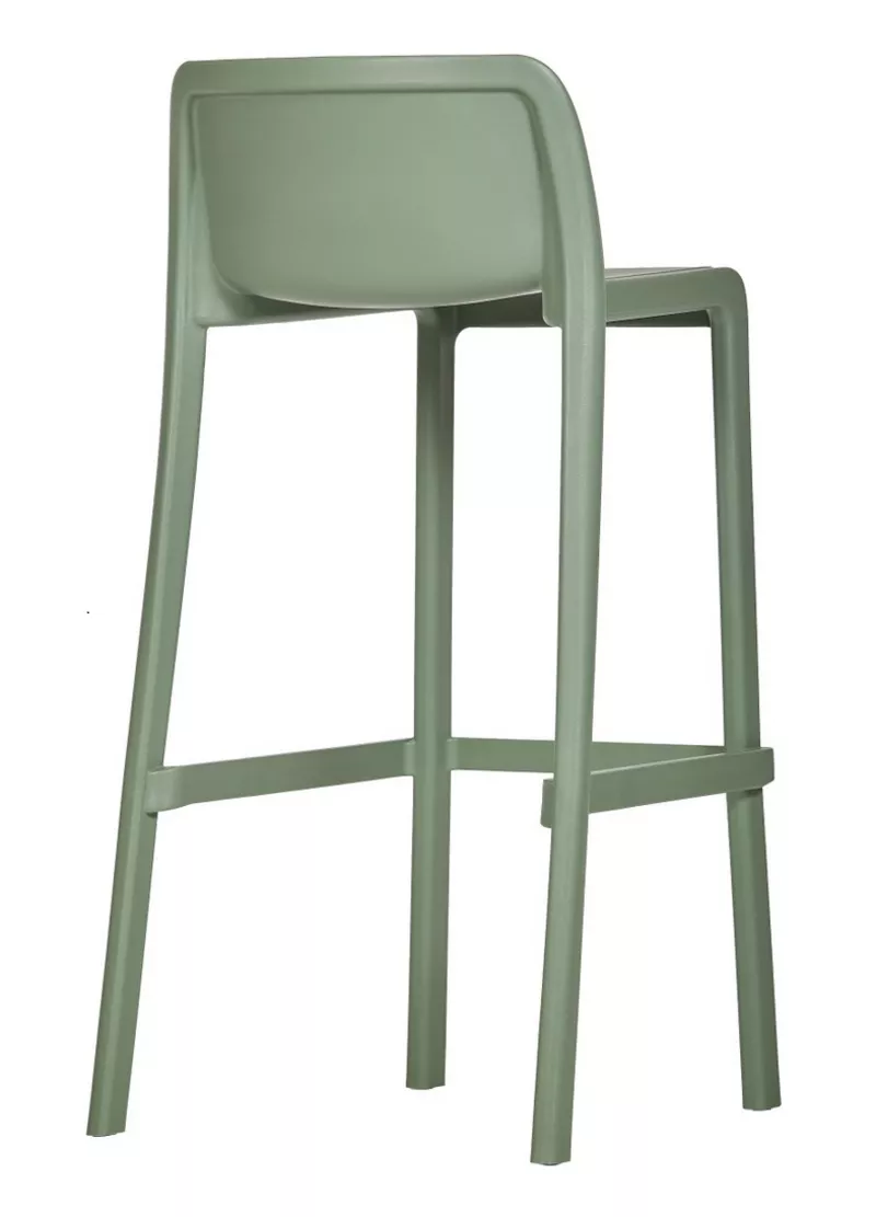 Tabouret de Bar Professionnel Haut Leus – Extérieur, Polypropylène Renforcé Anti-UV