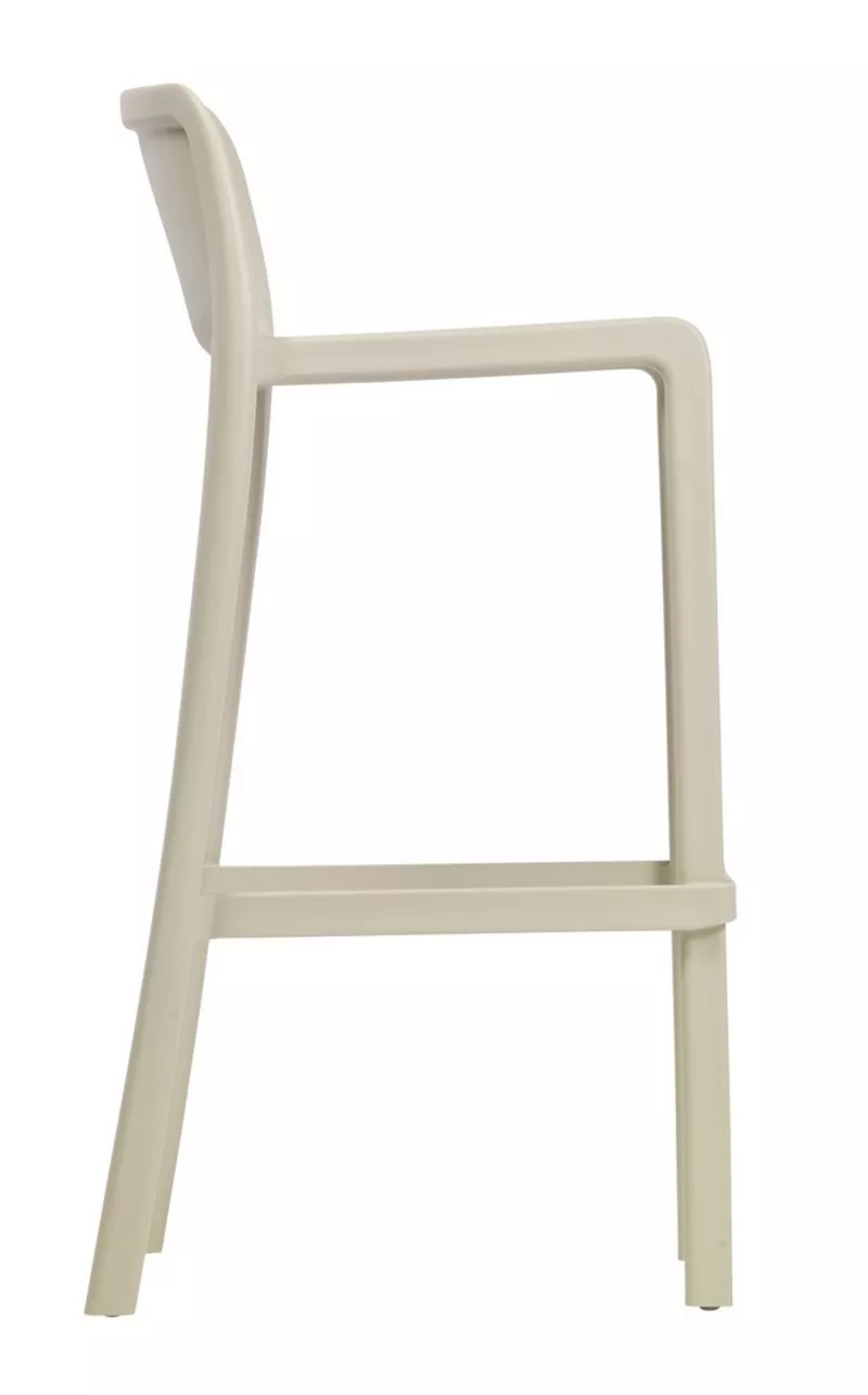 Tabouret de Bar Professionnel Haut Leus – Extérieur, Polypropylène Renforcé Anti-UV