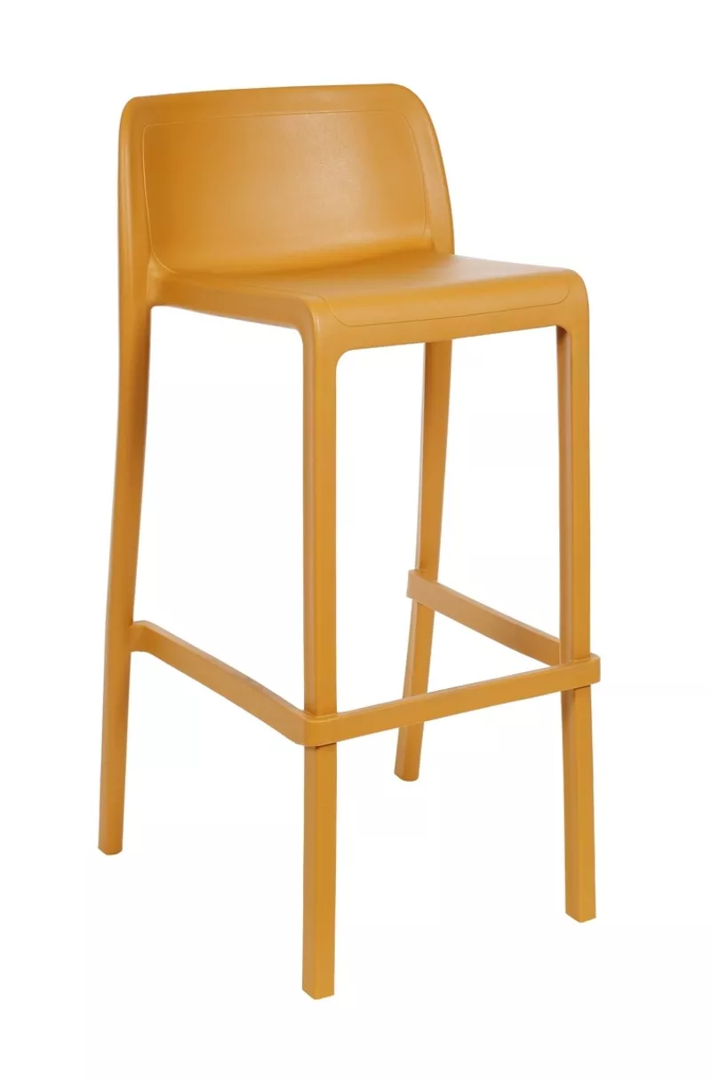 Tabouret de Bar Professionnel Haut Leus – Extérieur, Polypropylène Renforcé Anti-UV