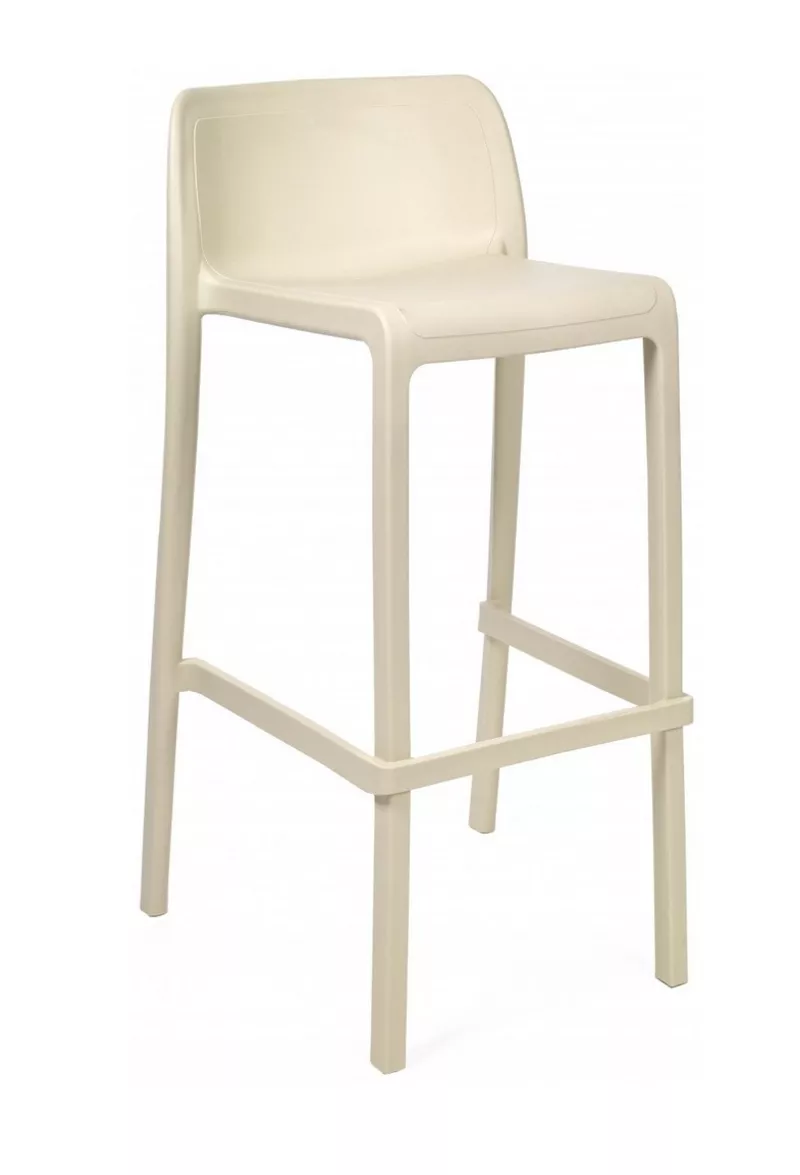 Tabouret de Bar Professionnel Haut Leus – Extérieur, Polypropylène Renforcé Anti-UV