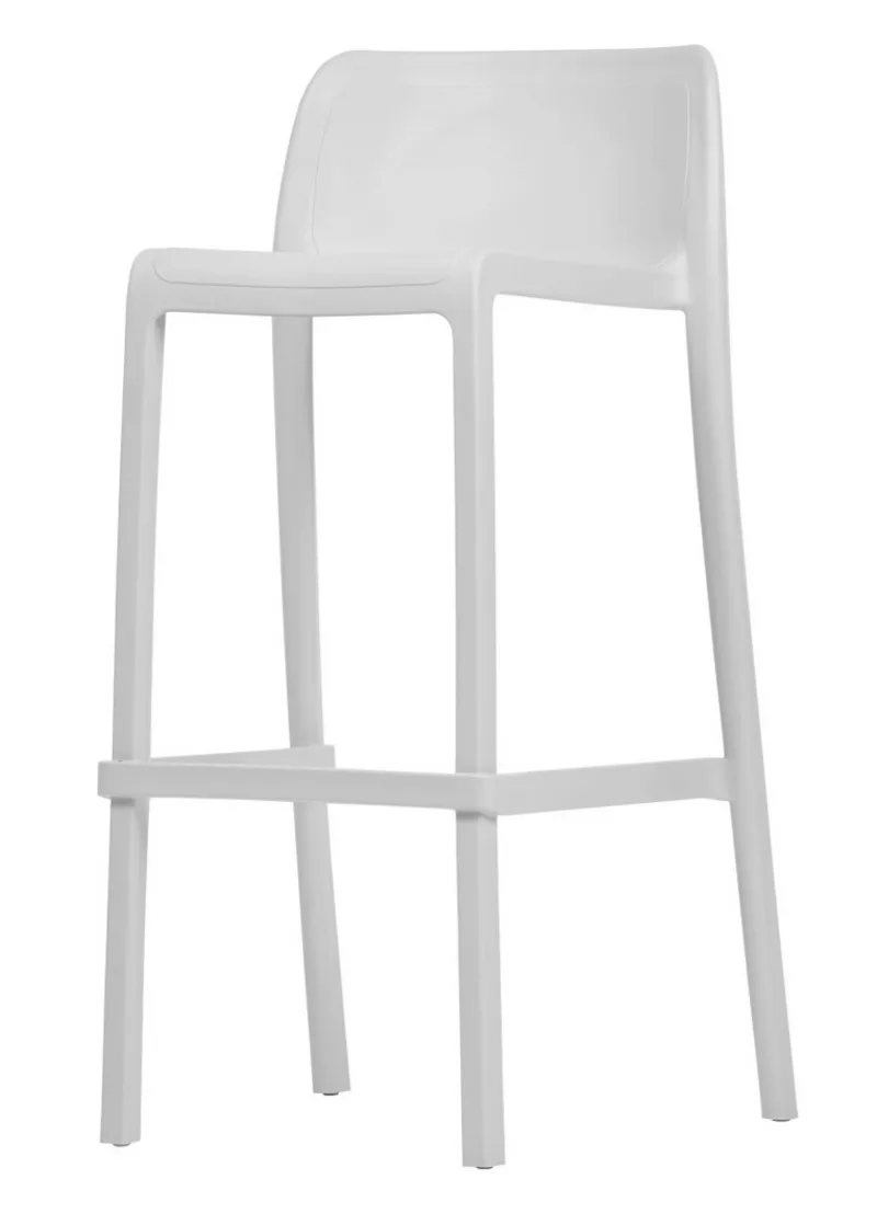 Tabouret de Bar Professionnel Haut Leus – Extérieur, Polypropylène Renforcé Anti-UV