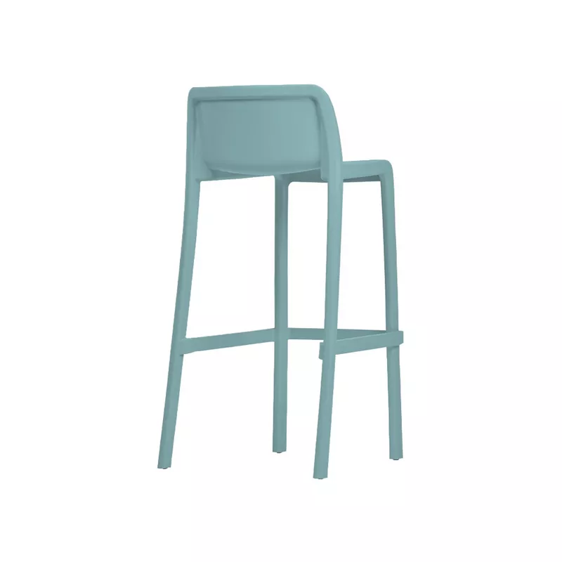 Tabouret de Bar Professionnel Haut Leus – Extérieur, Polypropylène Renforcé Anti-UV