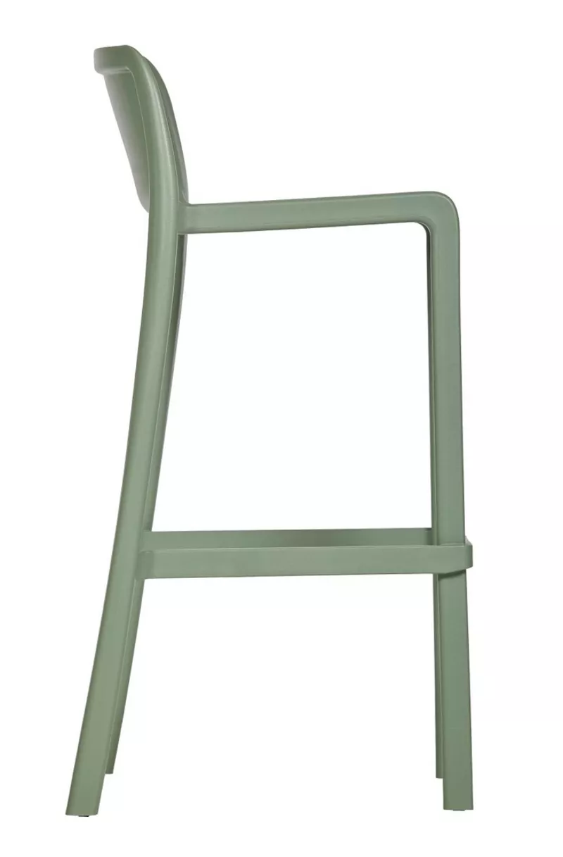 Tabouret de Bar Professionnel Haut Leus – Extérieur, Polypropylène Renforcé Anti-UV