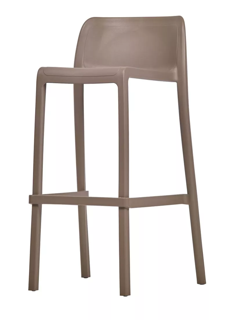 Tabouret de Bar Professionnel Haut Leus – Extérieur, Polypropylène Renforcé Anti-UV