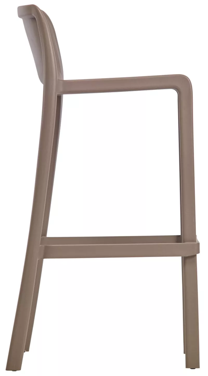 Tabouret de Bar Professionnel Haut Leus – Extérieur, Polypropylène Renforcé Anti-UV