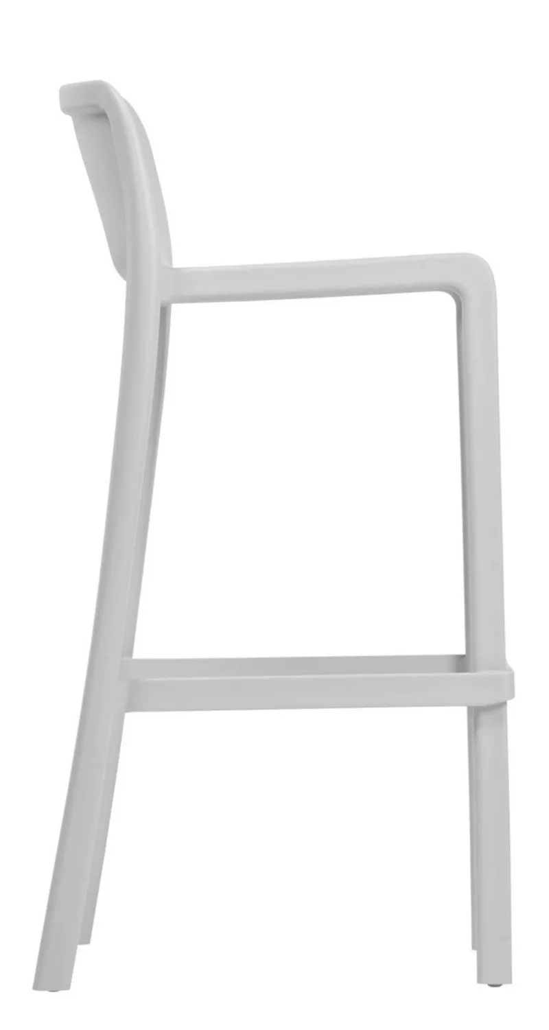 Tabouret de Bar Professionnel Haut Leus – Extérieur, Polypropylène Renforcé Anti-UV