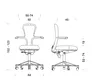Tabouret haut ergonomique réglable en hauteur Move 73