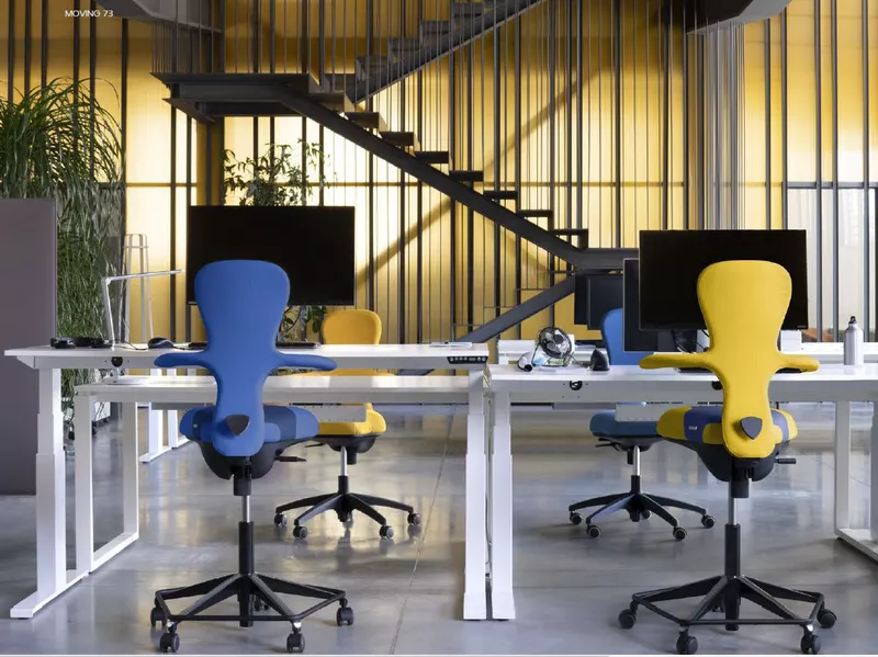 Tabouret haut ergonomique réglable en hauteur Move 73