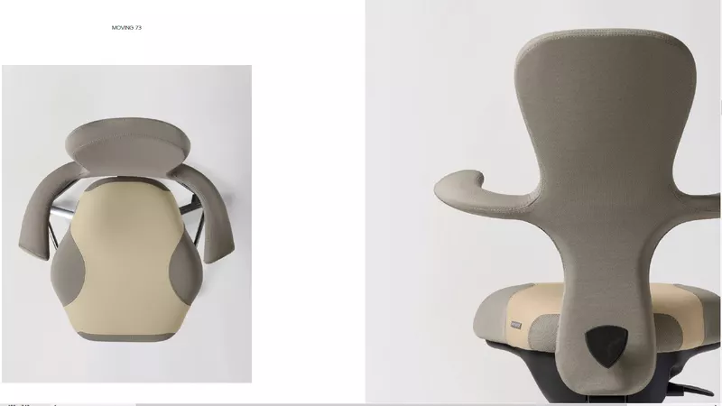 Tabouret haut ergonomique réglable en hauteur Move 73