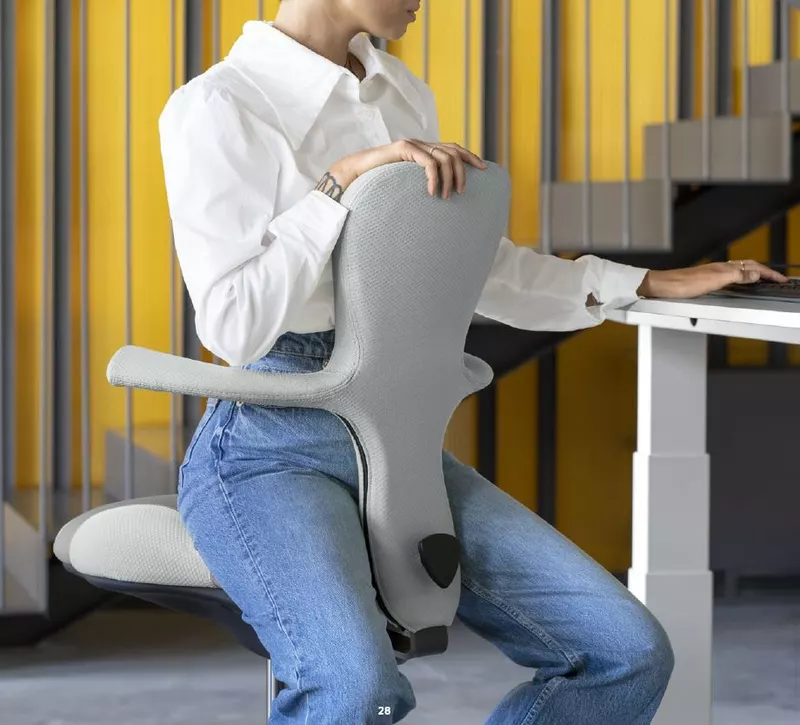 Tabouret haut ergonomique réglable en hauteur Move 73