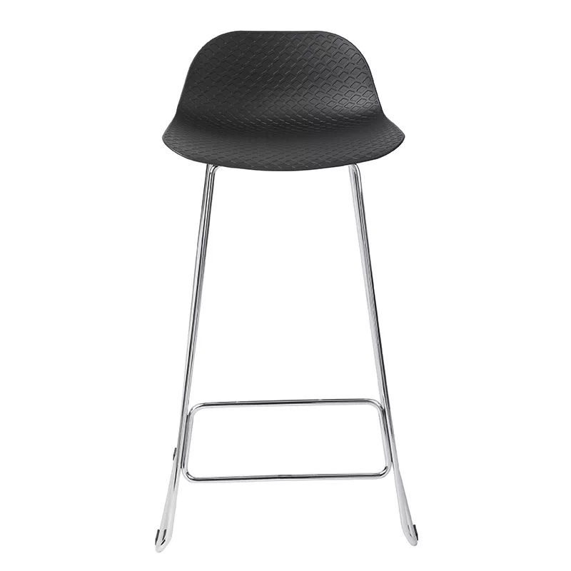 Tabouret haut Pictor - Design Professionnel Polypropylène et Piétement Métal