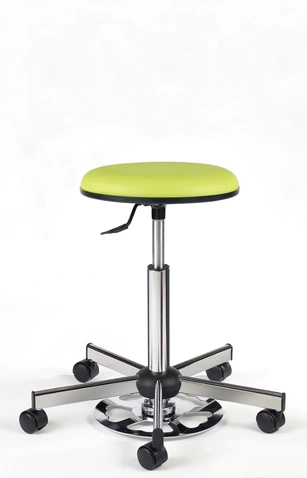 Tabouret médical/industrie commande aux pieds