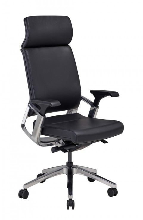 Fauteuil de direction cuir Max