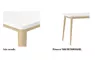 Table de réunion Nighty - profondeur 70 cm