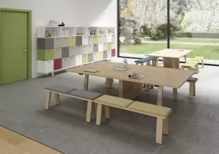 Bureau partagé Comme à la Ferme - Design italien
