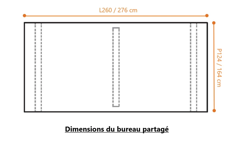 Bureau partagé Comme à la Ferme - Design italien