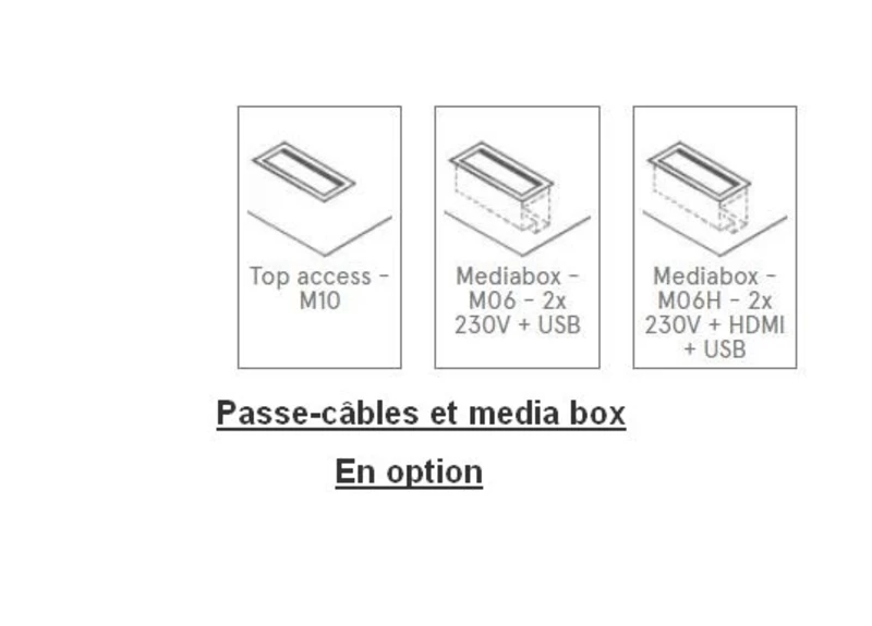 Grande Table de Réunion Viga 16-18 personnes