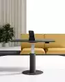 Table carrée Easy Up réglable en hauteur