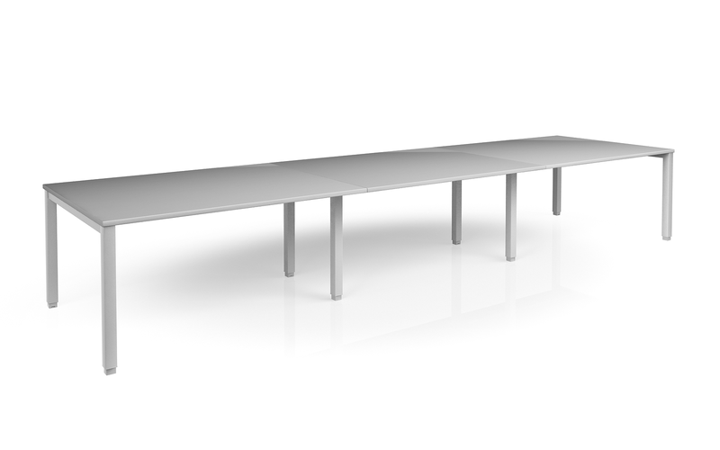 Table de r&eacute;union 14 personnes - Gamme Tempo - Grand format L450 cm
