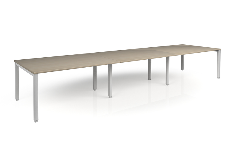 Table de r&eacute;union 14 personnes - Gamme Tempo - Grand format L450 cm