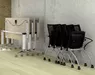 Table de r&eacute;union abattante gamme MOBILE : la modularit&eacute; professionnelle  
