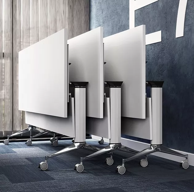 Table de r&eacute;union abattante gamme MOBILE : la modularit&eacute; professionnelle  