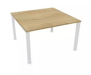 Table de réunion carrée 4 personnes - Gamme Tempo