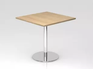 Table de réunion carrée 80 x 80 cm