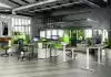 Table de réunion Eco-UP réglable en hauteur électrique