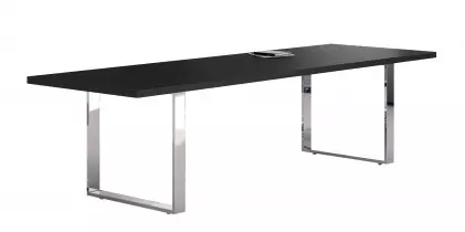 Table de réunion Flora Métal