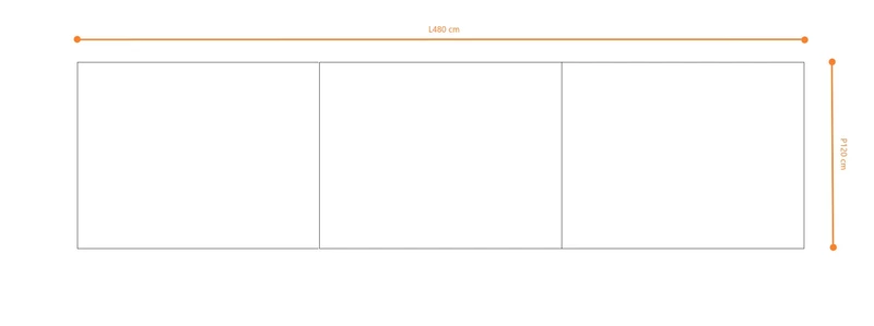 Table de r&eacute;union modulaire 12 &agrave; 18 personnes Express Plus - Top access
