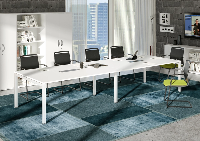 Table de r&eacute;union modulaire 12 &agrave; 18 personnes Express Plus - Top access