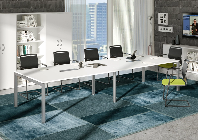 Table de r&eacute;union modulaire 12 &agrave; 18 personnes Express Plus - Top access