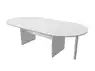 Table de r&eacute;union ovale 6 &agrave; 8 personnes - BUDGET