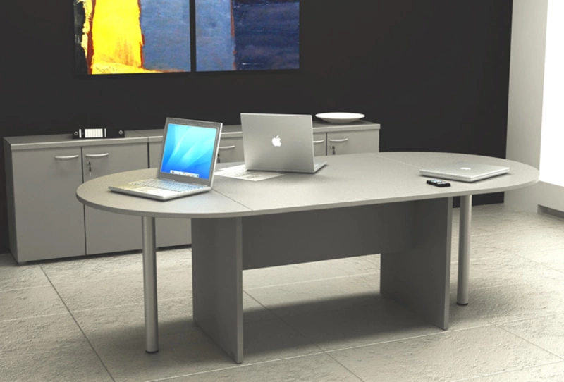 Table de r&eacute;union ovale 6 &agrave; 8 personnes - BUDGET