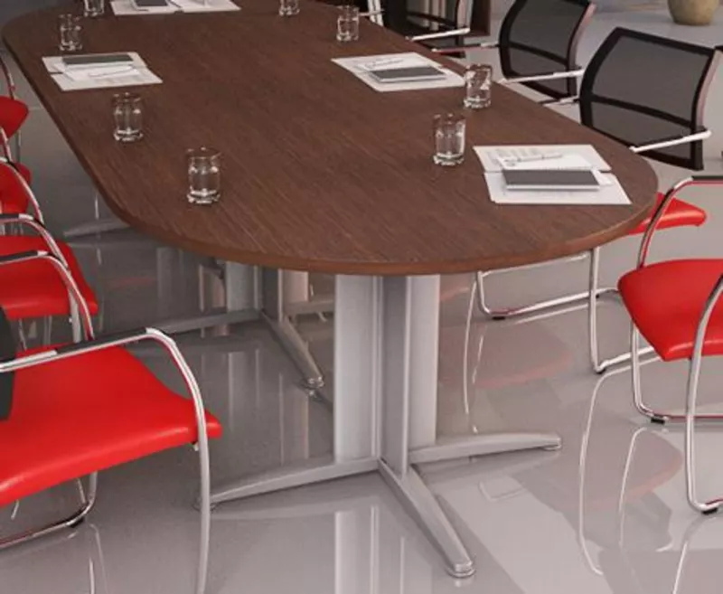 Table de R&eacute;union Ovale Professionnelle Atlas - Design & Modulable