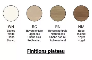 Table de Réunion Ovale Tokyo - Design Épuré et Personnalisable (8-10 Personnes)