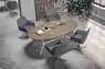 Table de r&eacute;union ovale Venise - Convivialit&eacute; et Design Italien